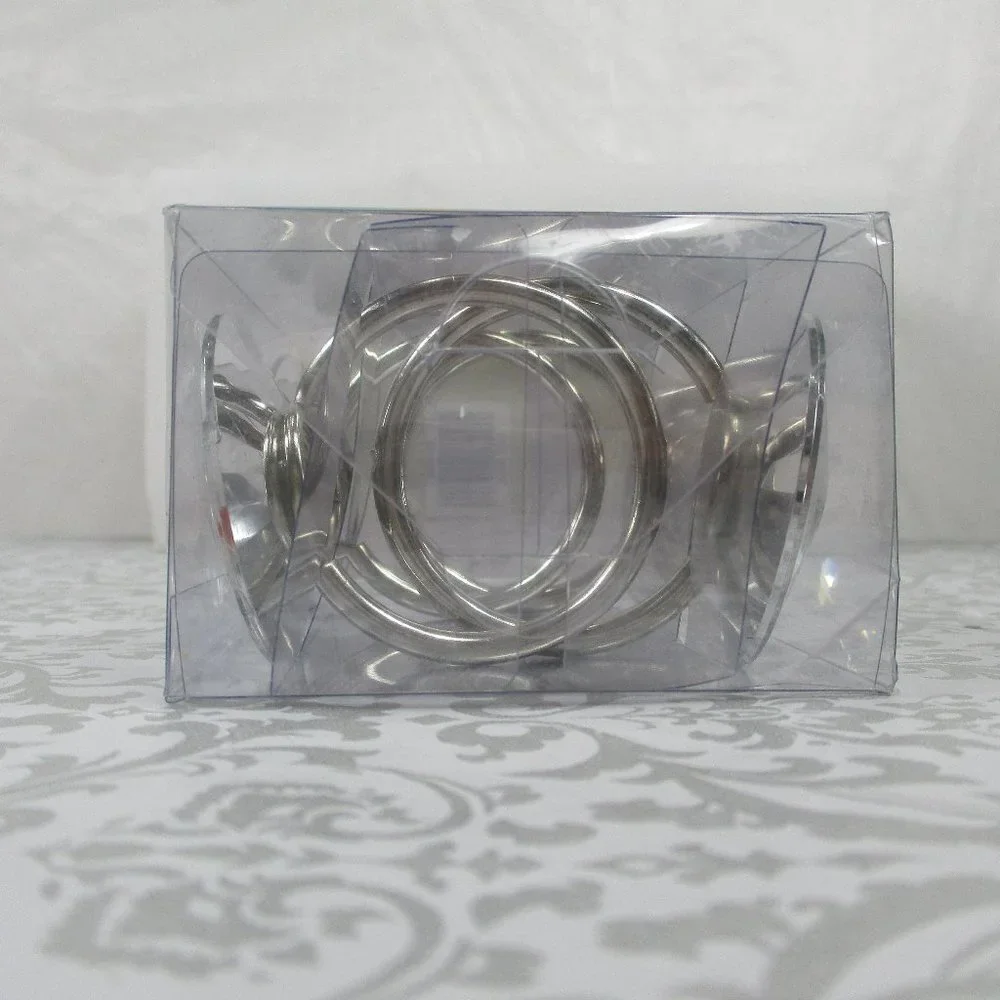 Cloth Napkin Holder Set Of 4 NIB